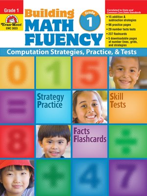 cover image of Building Math Fluency, Grade 1